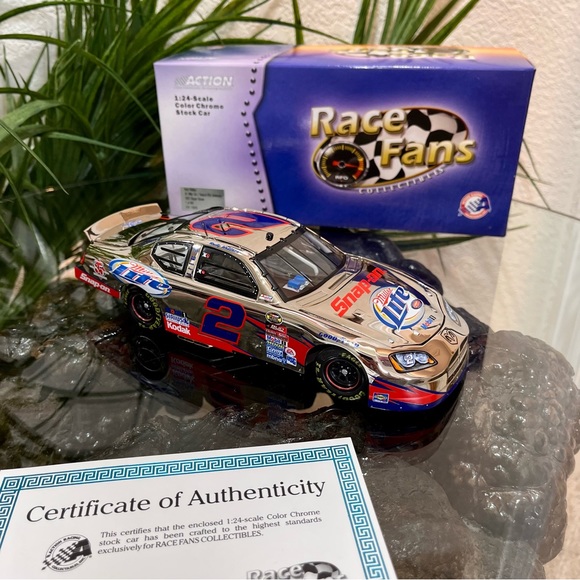 NASCAR Rusty Wallace #2 Snap-On 85th Anniv. 2005 Dodge Charger Color Chrome Ed. - Picture 13 of 13